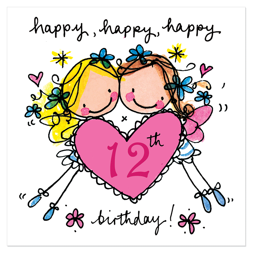 Happy 12th Birthday Birthday Wishes, Images, Messages, Greetings