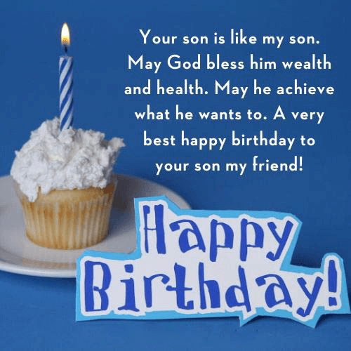 birthday wishes for son images