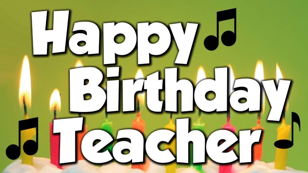 Happy Birthday Teacher Wishes
