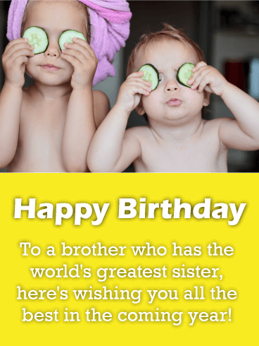 Happy Birthday Wishes For Cute Brother - Birthday Quotes