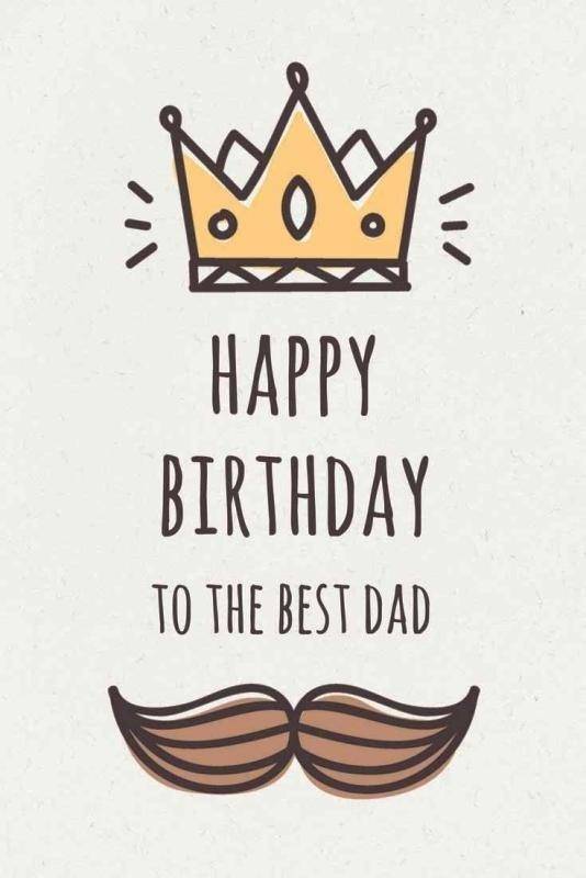 dad birthday card