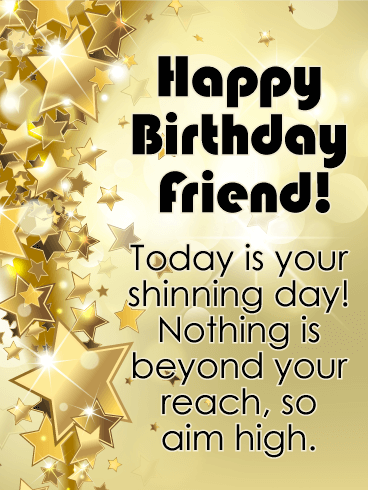 happy birthday friend wishes 