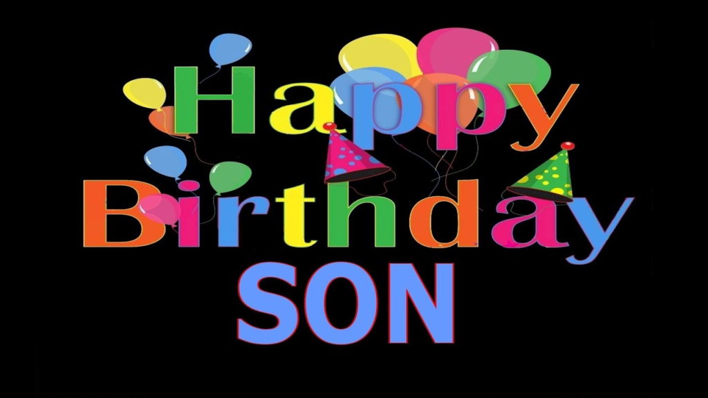 happy birthday son images 