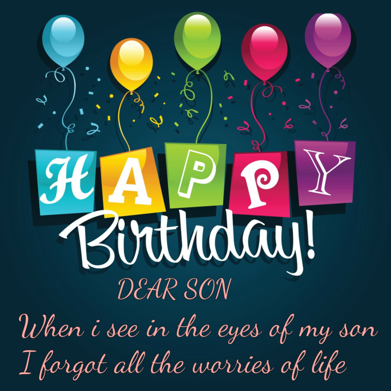 Happy Birthday Son Cards, Greetings And Images