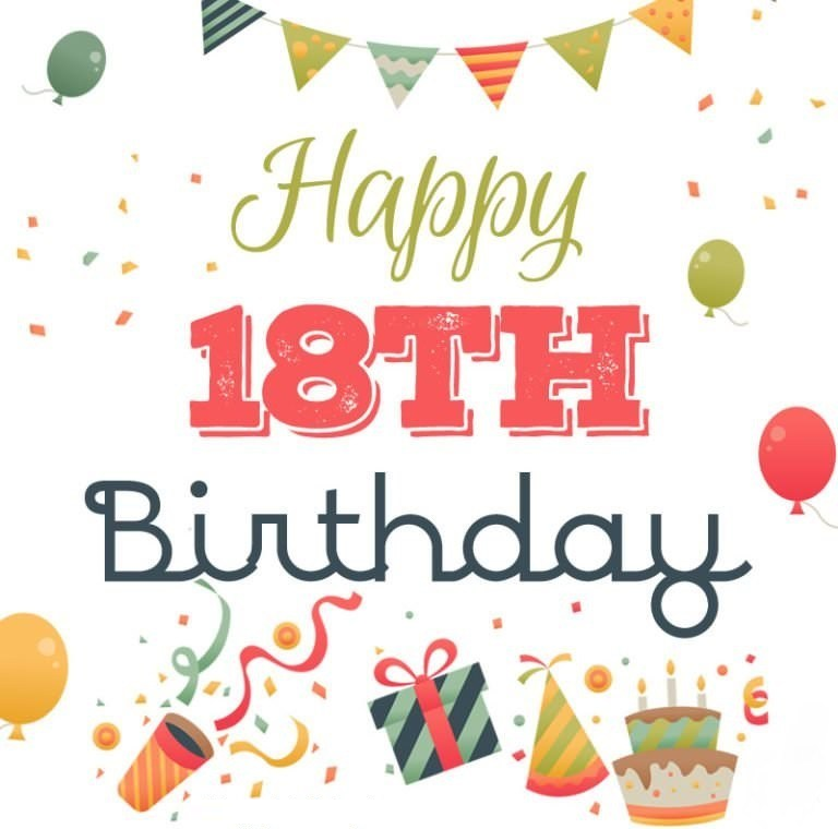 Happy 18th Birthday Images Free - Birthday Ideas