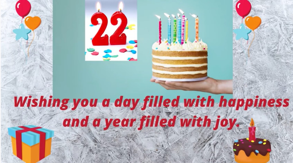 22 december birthday wishes