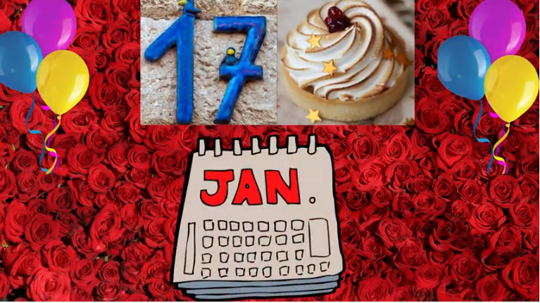 17 January Happy Birthday Wishes