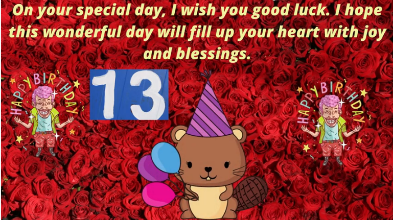 Happy 13 January Birthday Wishes