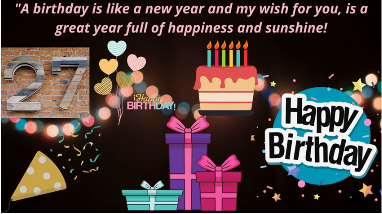 27 January Birthday Wishes Messages Quotes And Images