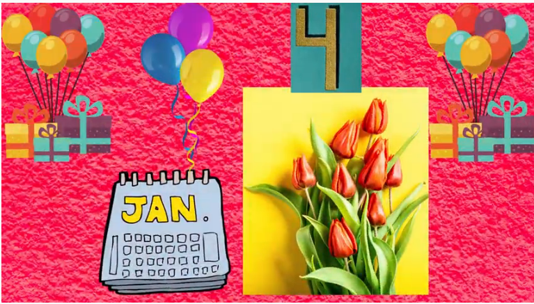 Happy 4 January Birthday Messages
