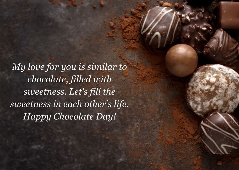 Happy Chocolate Day Messages