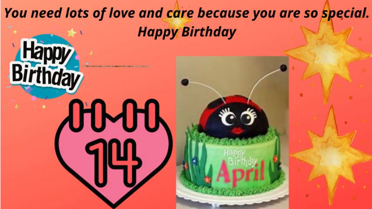 14 April Birthday Wishes