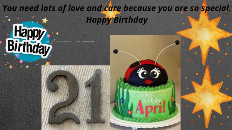 21 April Birthday Wishes